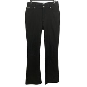 Y2K XOXO Black Bootcut Pants Womens 7/8 Low Rise Stretch 30” Inseam